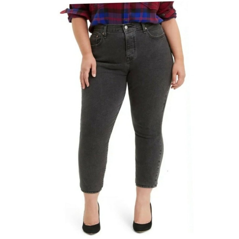 Levi's Premium Wedgie Skinny High Rise Jeans Size 22W